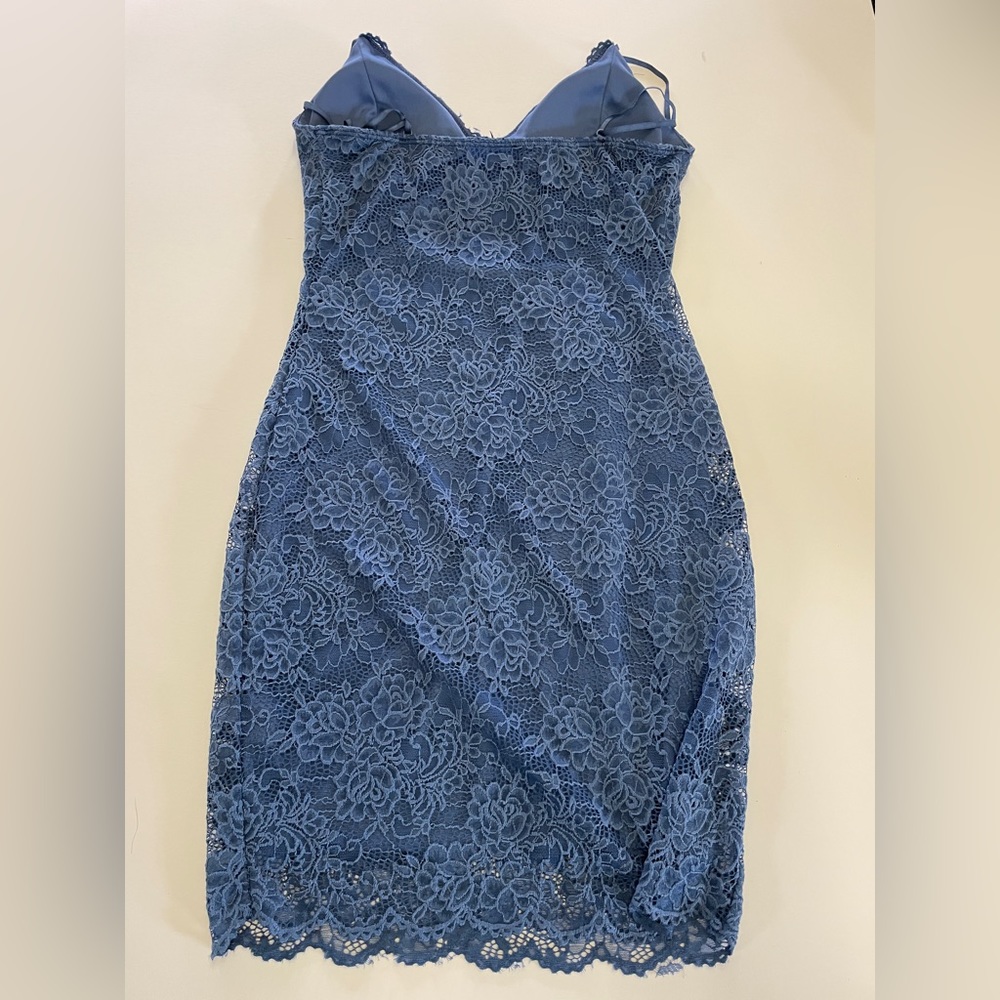 Sweet spaghetti strap lace dress
